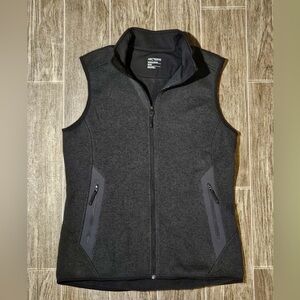 Arcteryx Covert Vest Fleece Full Zip Gray Women's Medium Outdoor Hiking